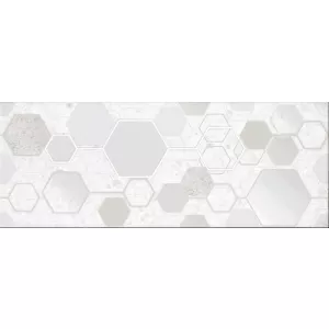Плитка облицовочная InterCerama Techno светло-серый 60*23 см