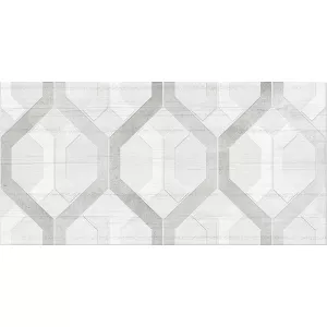 Плитка облицовочная Global Tile Neo Loft гексо серый 50*25 см