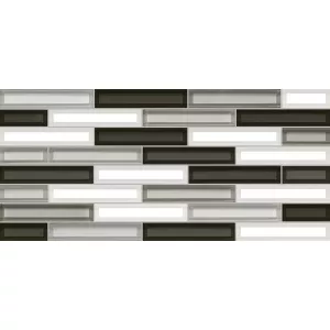 Плитка облицовочная InterCerama Vitro рельеф серый 50*23 см