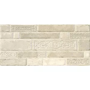 Декор InterCerama Brick серый 50*23 см