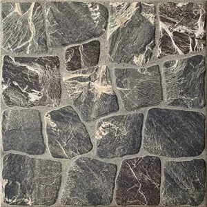 Керамический гранит Cersanit Vilio A16429 рельеф темно-серый 29,8х29,8 см