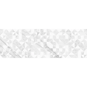 Декор Global Tile Pulse мозаика белый 60*20 см